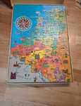83) puzle puzzle mapa dla dzieci