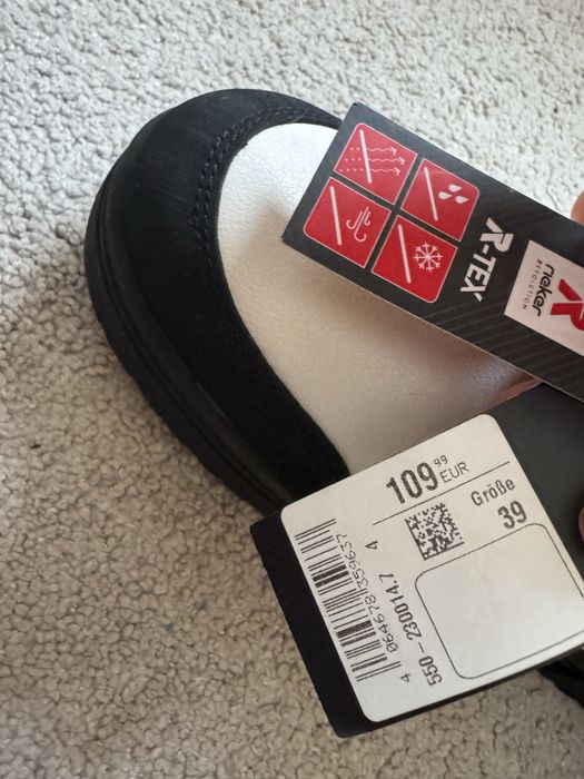 Зимові черевики Rieker Revolution R-TEX розмір39 Оригінал