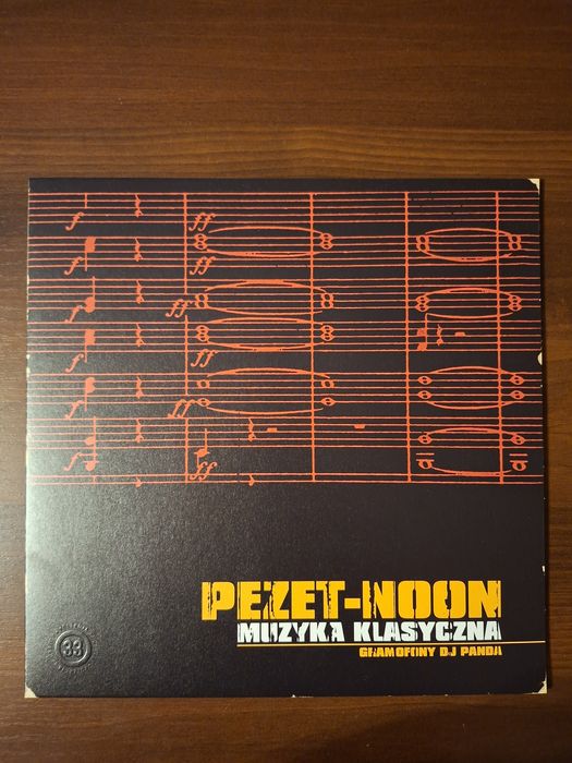 Pezet Noon Muzyka Klasyczna Kolekcja 33 obroty Gold Transparent