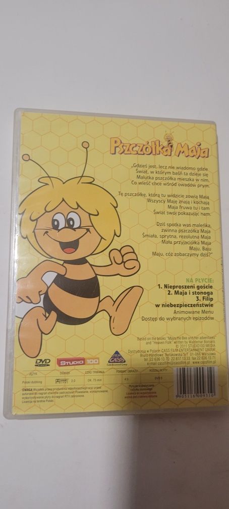 Film Pszczółka Maja - Nieproszeni goście płyta DVD