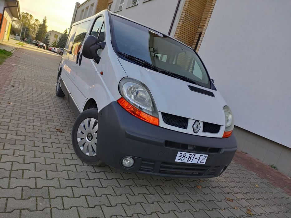 Renault Trafic brygadówka long  1.9 dCi 101km*długi*brygadówka*bdb stan