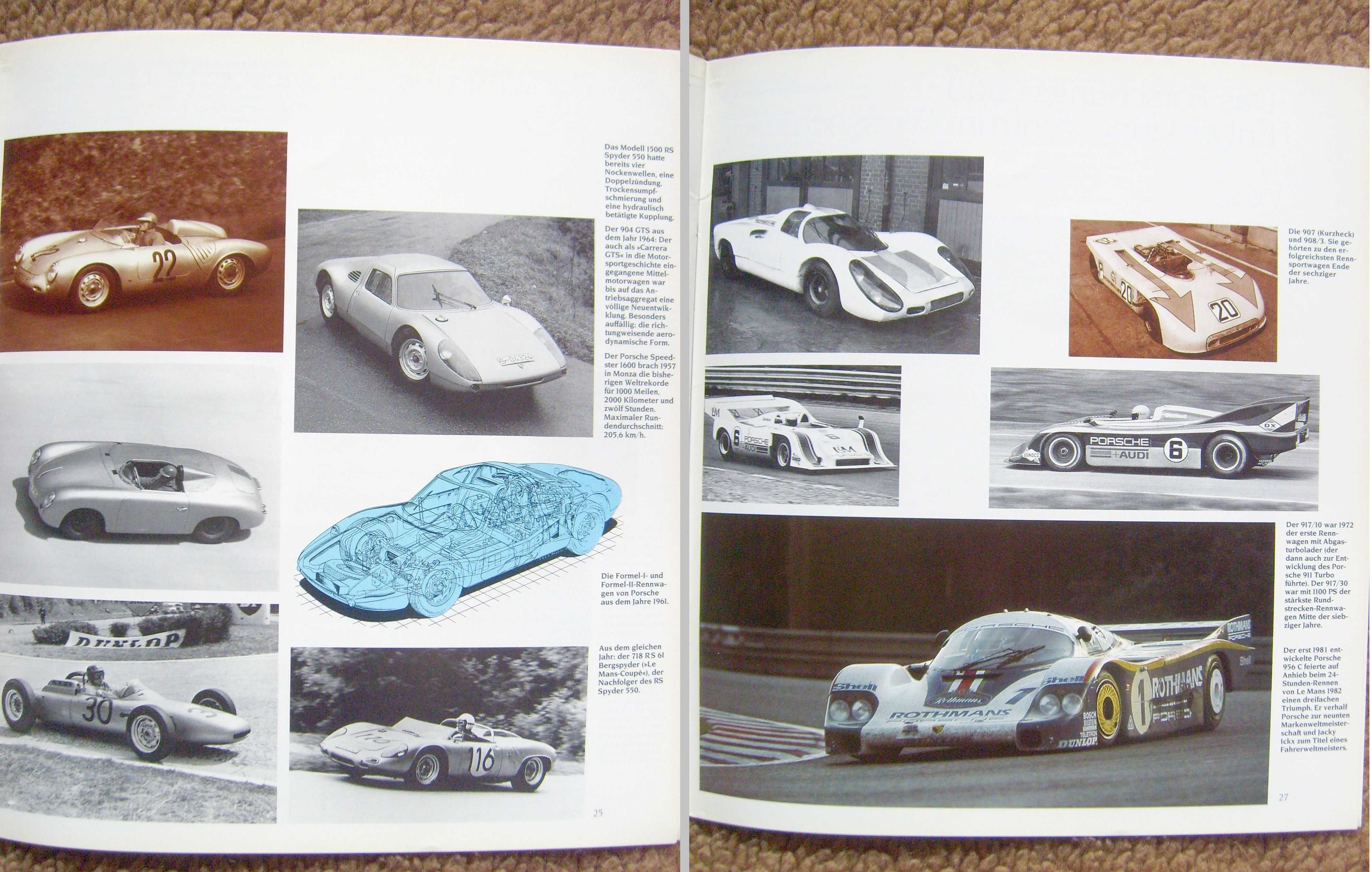 PORSCHE Programm 1983 / 911, 924, 944, 928 / prospekt 40 str., BDB-