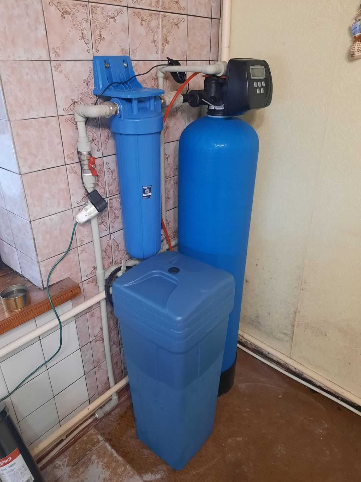 Фильтра очистки, умягчитель-обезжелезиватель воды для дома, квартир