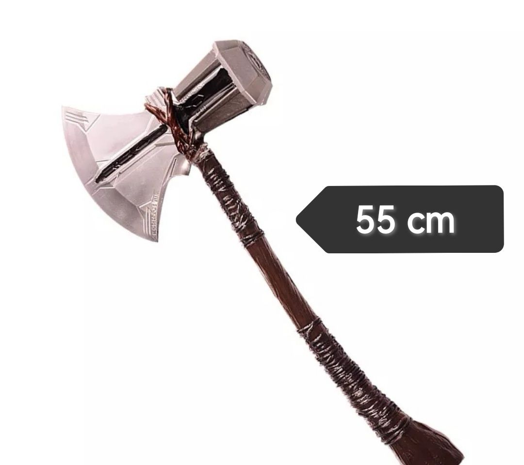 Młot THOR Topór Stormbreaker Mjolnir Replika 55 cm Avengers 24h z PL