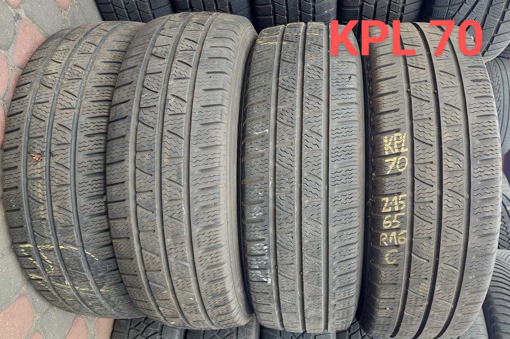 Opony zimowe 4szt. Pirelli Carier Winter 215/65/16 C kpl 70