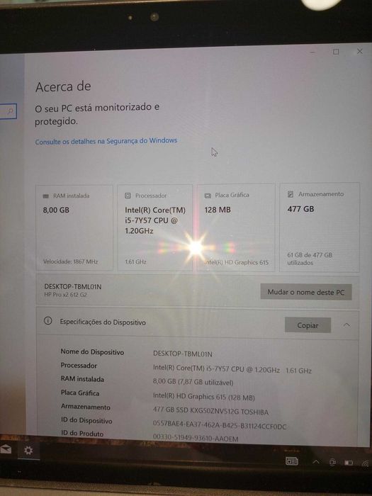 Portatil pro x2 intel i7