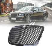 GRELHA CHRYSLER 300C 04-11 LOOK BENTLEY PRETO BRILHANTE