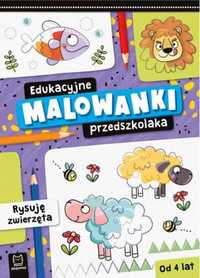 Edukacyjne malowanki przedszkolaka. Rysuję - Olga Kłodnicka