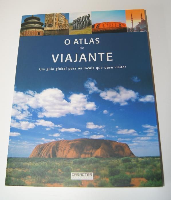 Livro "O atlas do viajante" NOVO