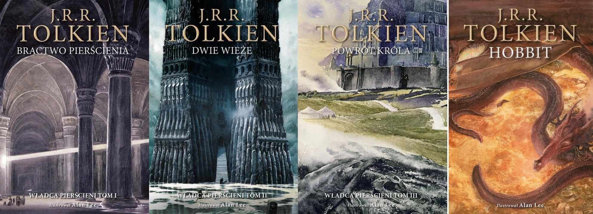 TOLKIEN Władca pierścieni + Hobbit Zestaw