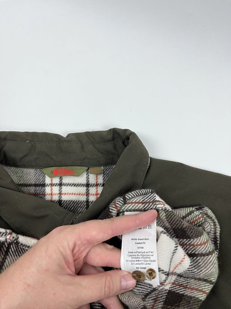 Fjallraven Granit Wool/G-1000 Shirt  size XXL