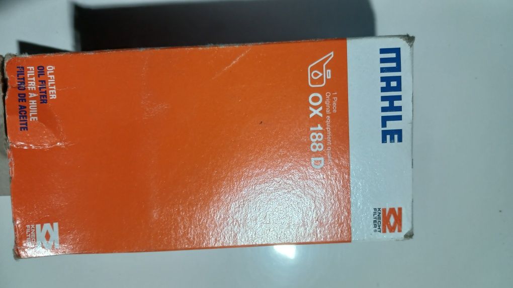 Масляний фільтр Mahle OX 188 D Кадди 1.9