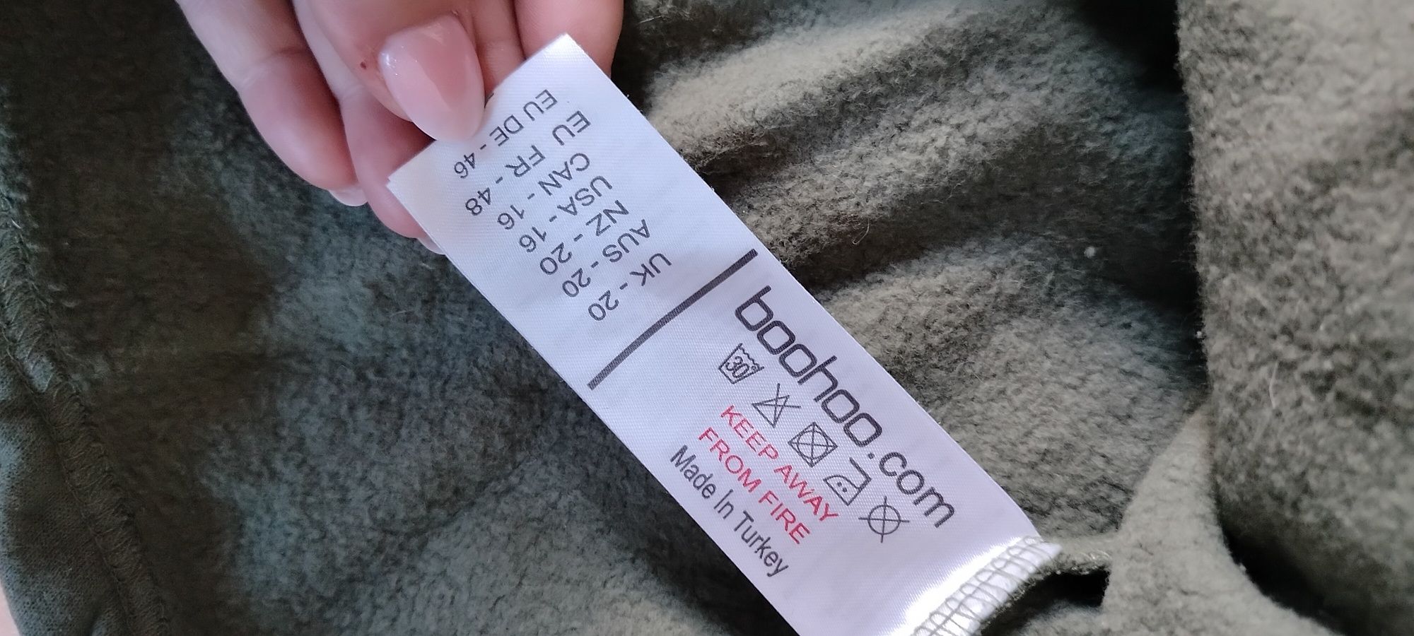 Ładna Duża Tunika Boohoo Turecka oversize 48 stan idealny