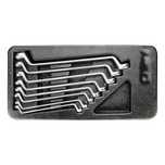 Klucze oczkowe odgięte 6-22mm 8szt Neo 84-233