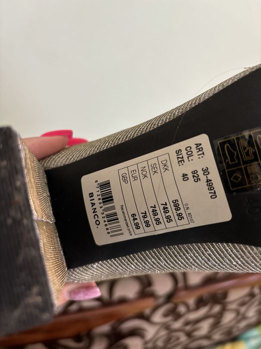 Жіночі чоботи із блискітками