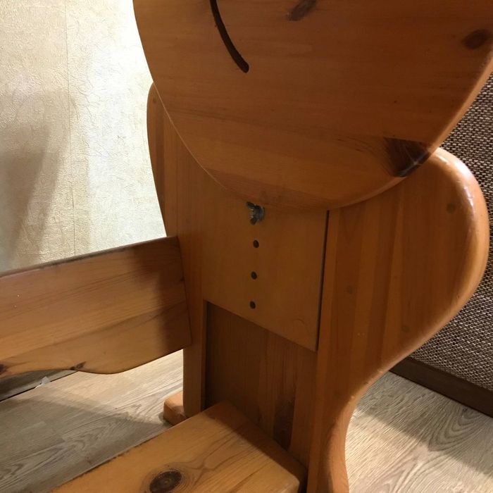 Парта дубова, письмовий стіл