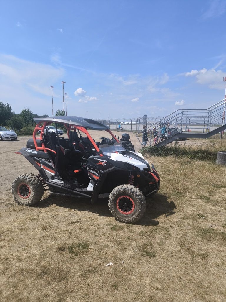 Wynajem buggy can am maverick z kierowcą