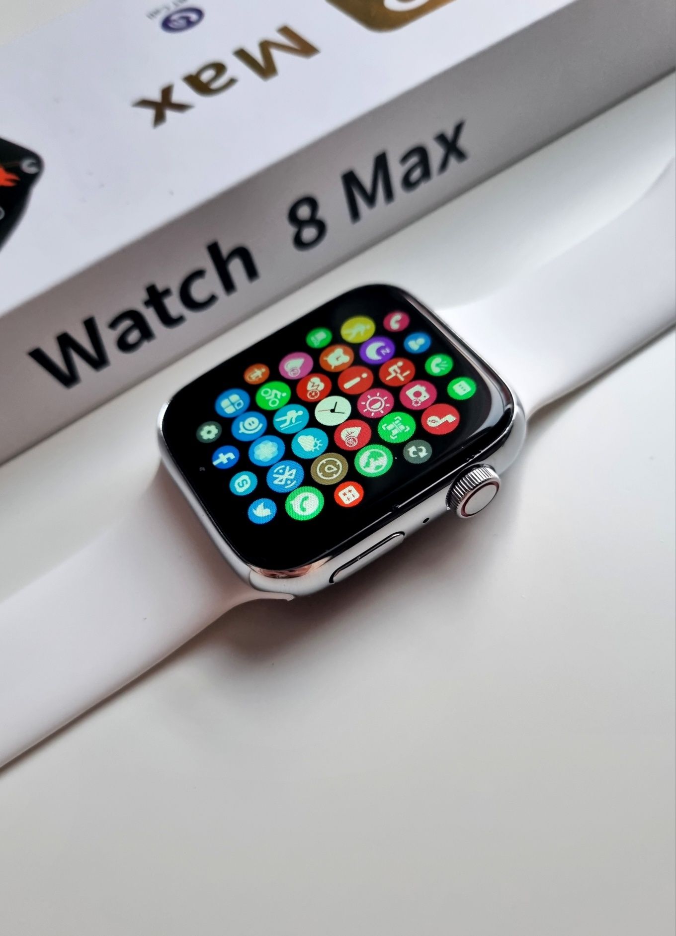 Smartwatch 8 Max biały