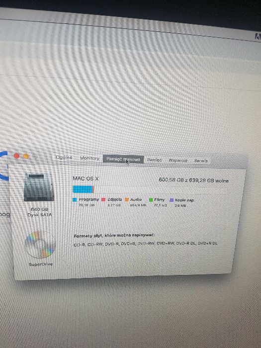 IMAC 2.66GHz, 4GB, 640GB 24 CALE