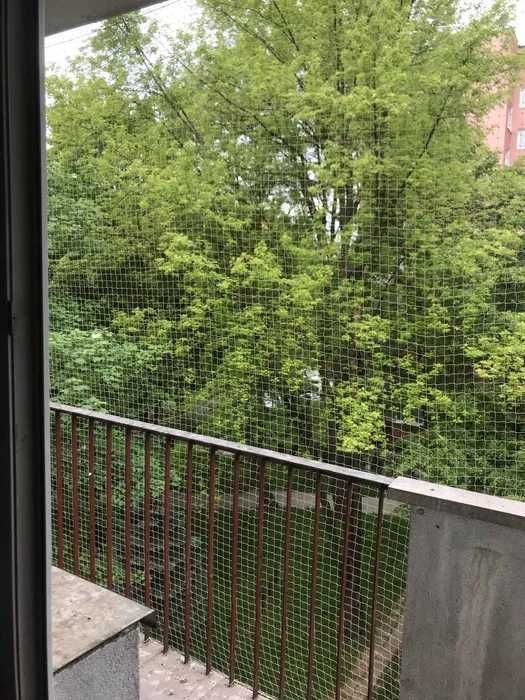 Montaż siatek balkonowych, przed ptakami, na kota. Kraków i okolice