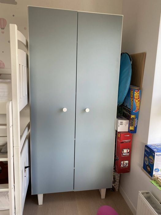 Szafa VOX Fino 200x90x52, stan bardzo dobry, niebieski