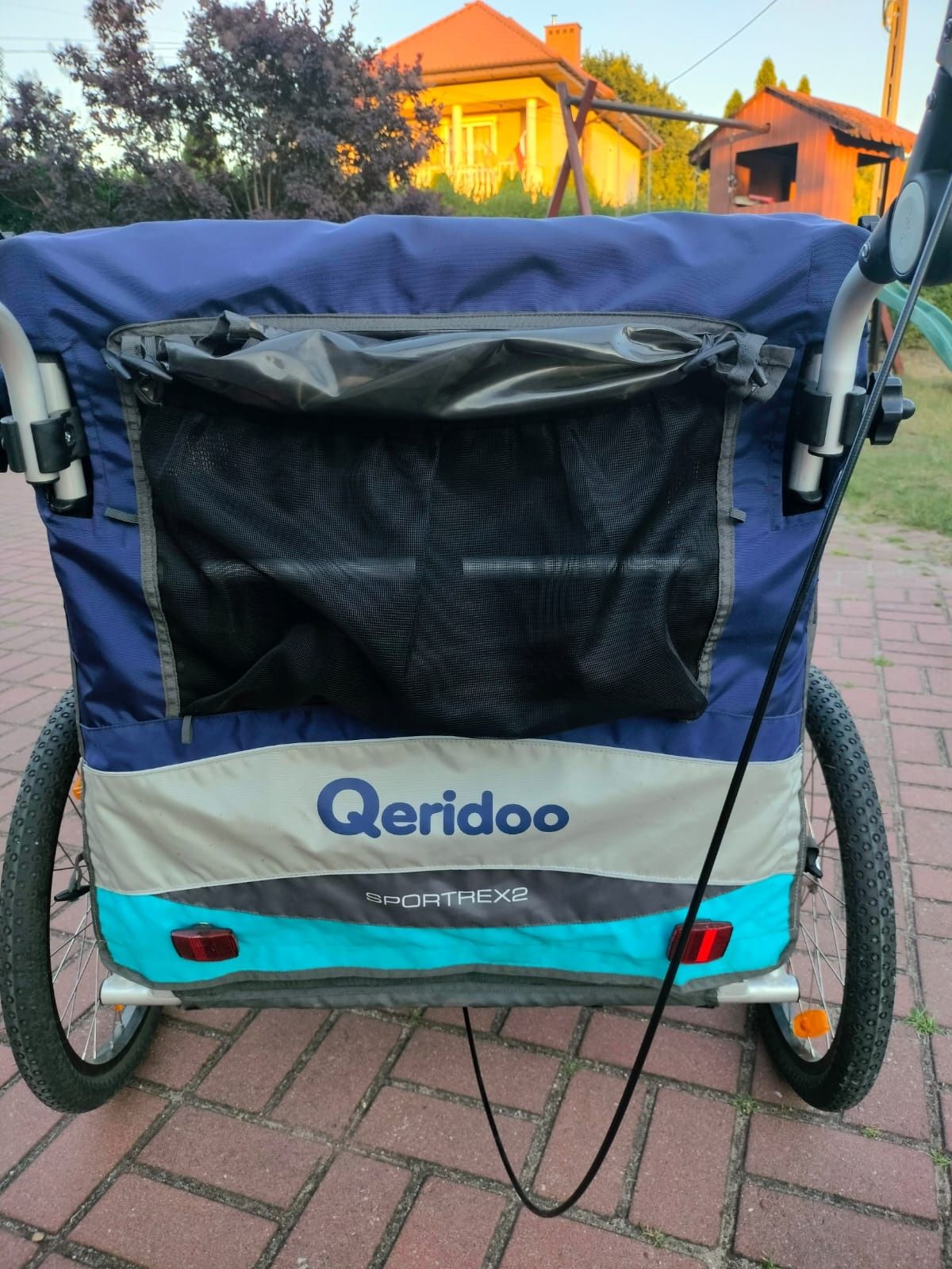 Przyczepka do roweru rowerowa queridoo sportrex 2