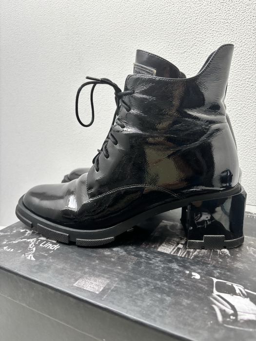 Черевики натуральна шкіра лаковані