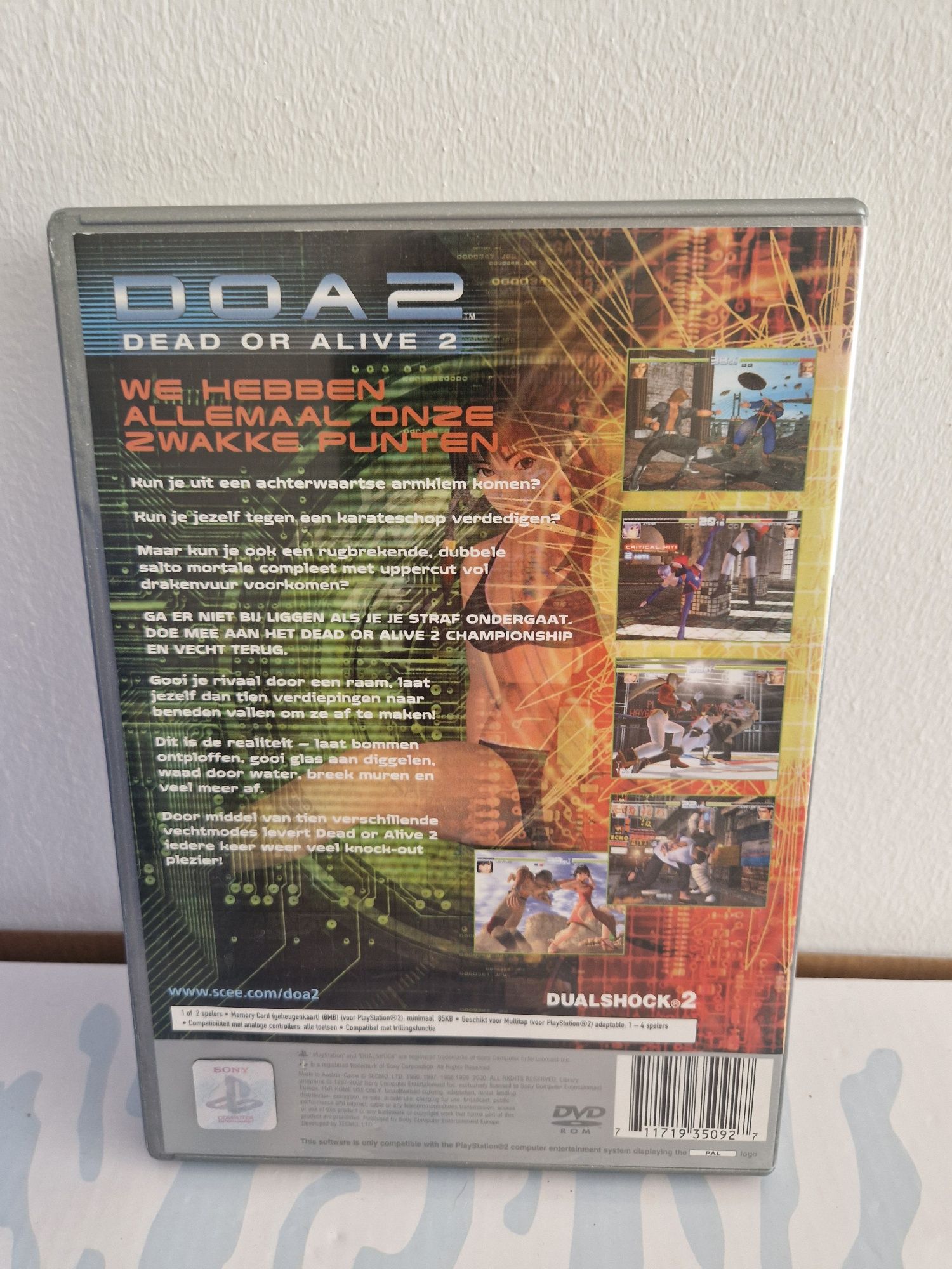 DOA 2 dead or alive ps2 PlayStation 2