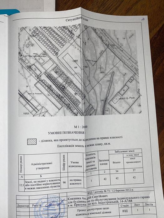 Ділянка під гараж БАМ