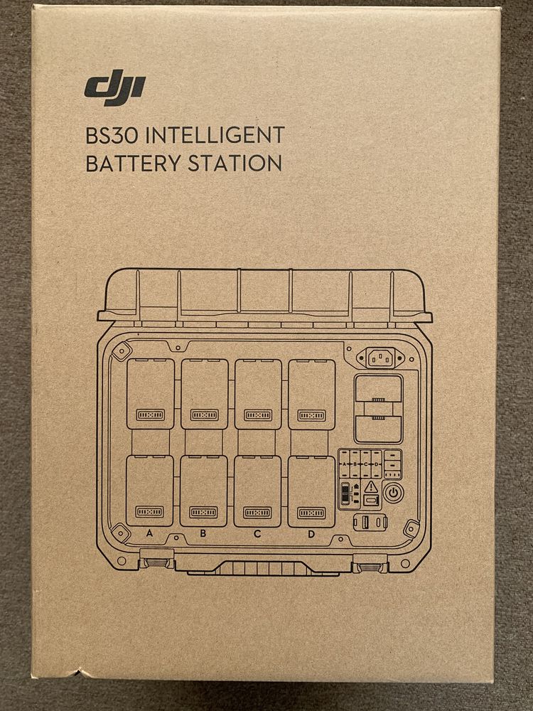 Нова зарядна станція DJI BS30 для Matrice 30 TB30 Intelligent Battery