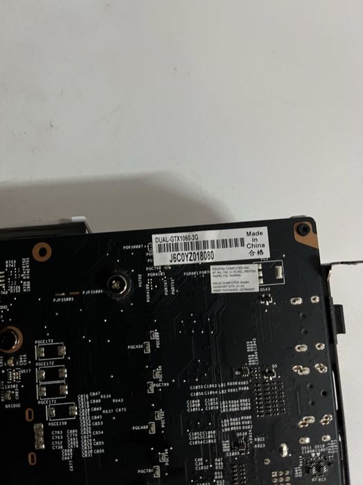 Placa de video gtx 1060 3gb