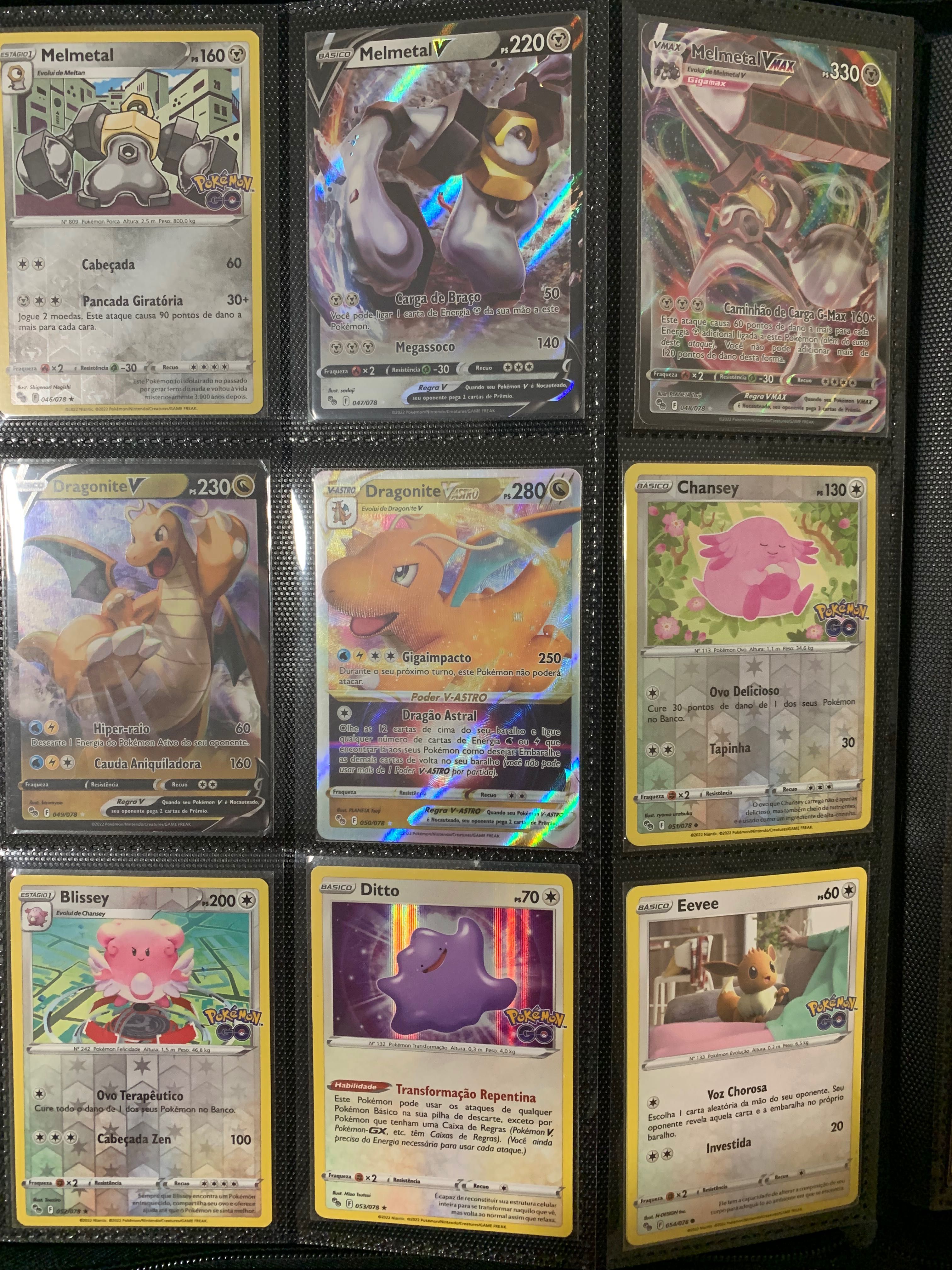 Coleção Completa Pokémon GO - Produto Importado do Brasil + Energ. JP