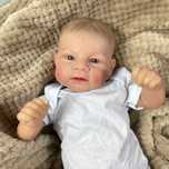 LALKA typ reborn w białym body