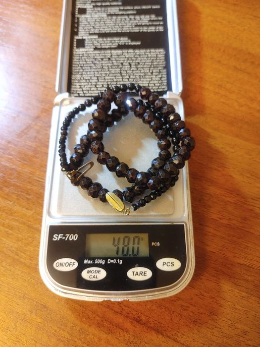 Редкие винтажные старинные гранатовые бусы до 1917 года