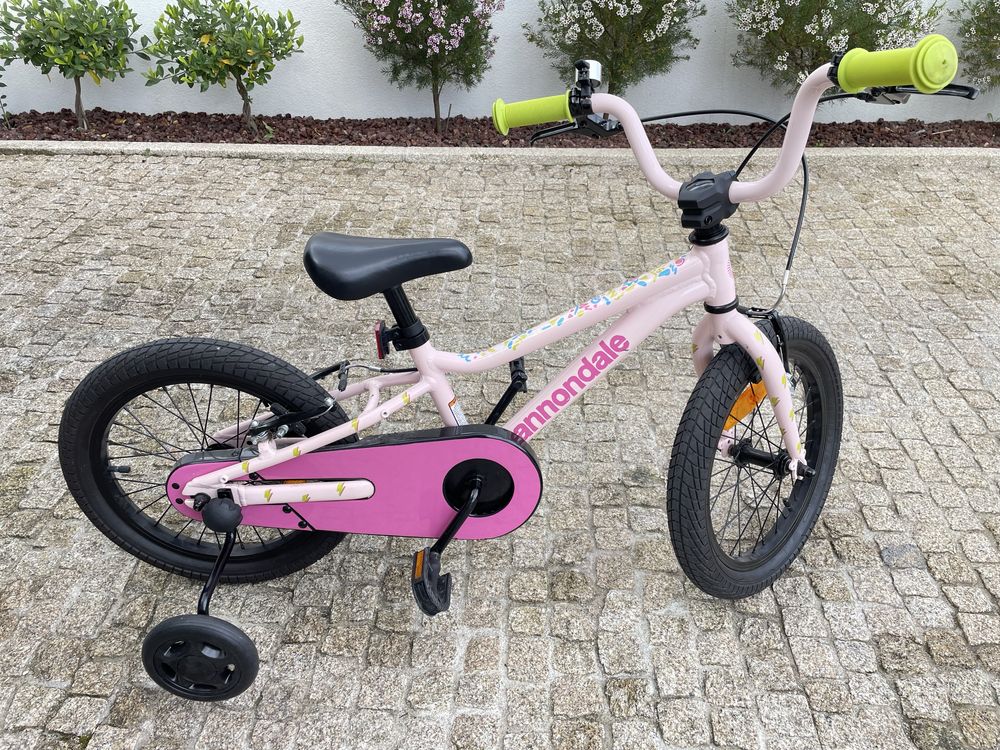 Bicicleta de criança Cannondale 16