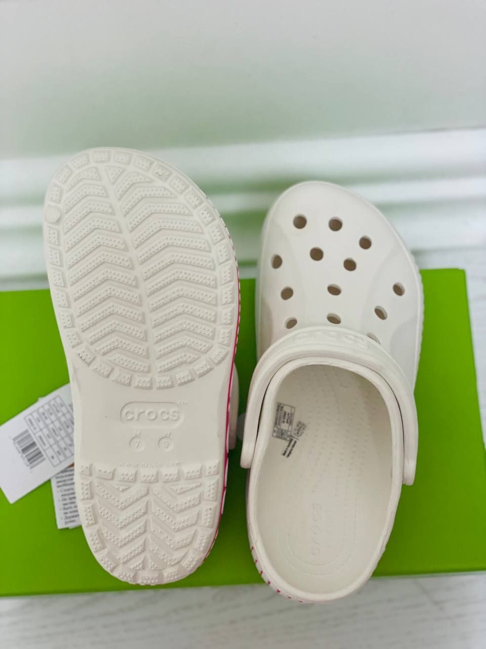 Женские крокс Crocs новинка Bayaband Logo Motion Clog акция!