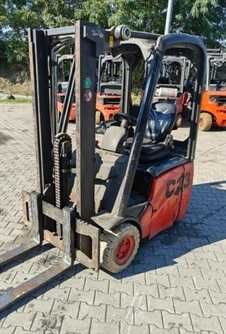 Wózek widłowy używany elektryczny Linde E12-01 DUPLEX