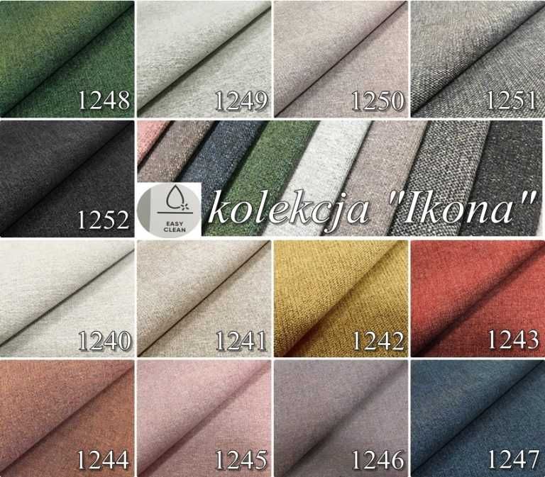 Sofa GRAND z pufami od producenta. Duża kolorystyka !