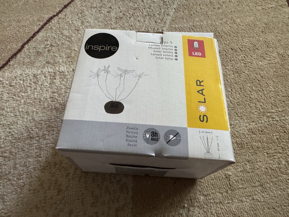 Lampa sloneczna ogrodowa