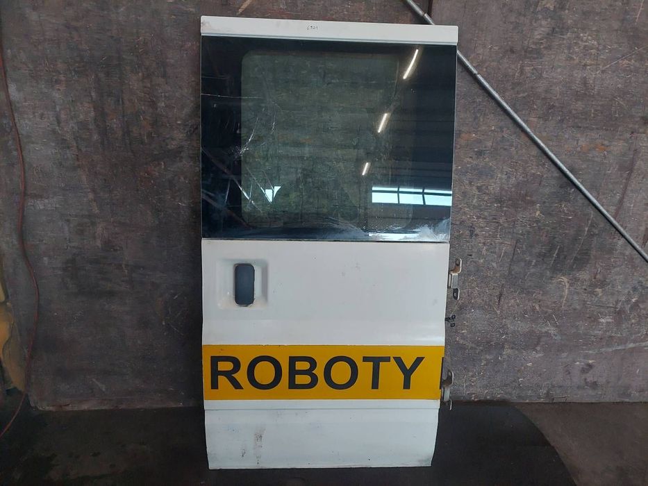 DRZWI KOMPLETNE LEWY TYŁ FORD TRANSIT V DOKA BIAŁE