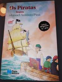 Os Piratas - Teatro,,, de Manuel António Pina - Como novo!!