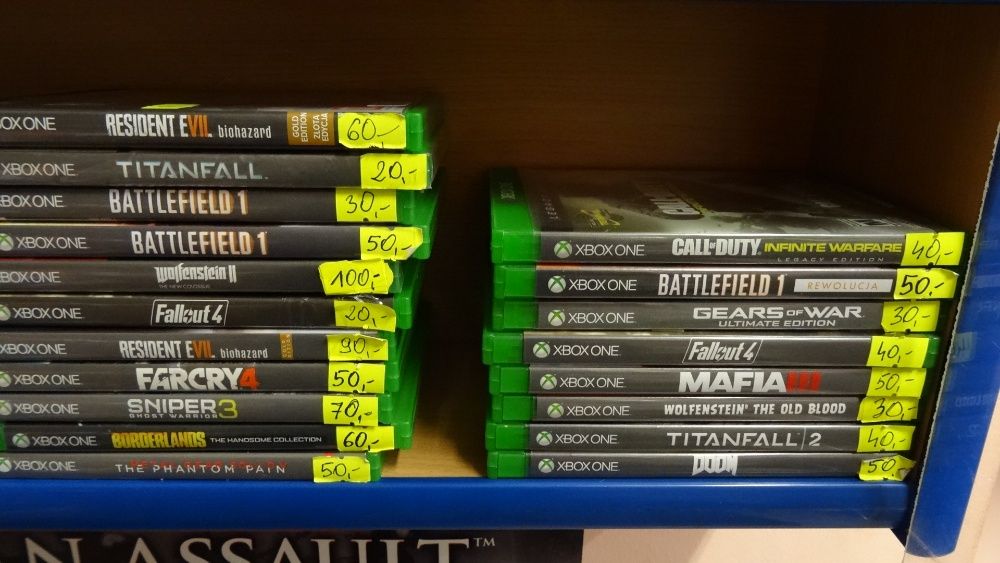 xbox one- gry do konsoli