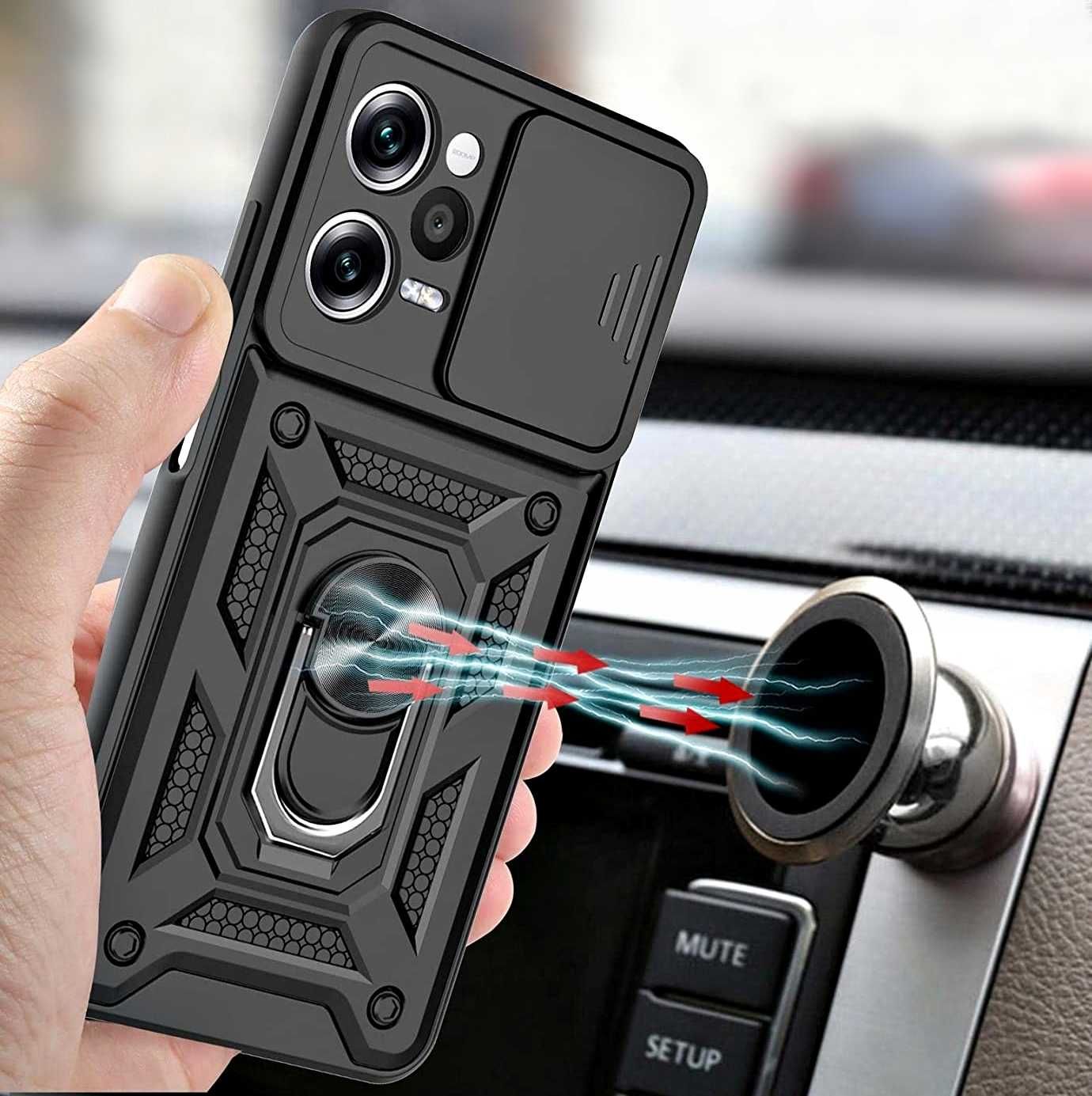 Etui Pancerne do Xiaomi Redmi Note 12 Pro + Szkło