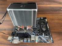 Płyta Gigabyte B450M + Procesor AMD 5 3600 +Chłodzenie CPU Fera 5 ARGB