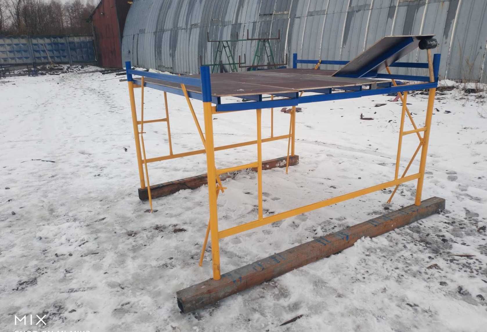 Будівельні ліса пересувні (Вышка Тура). РОЗПРОДАЖ СКЛАДУ! 3+1 ярус