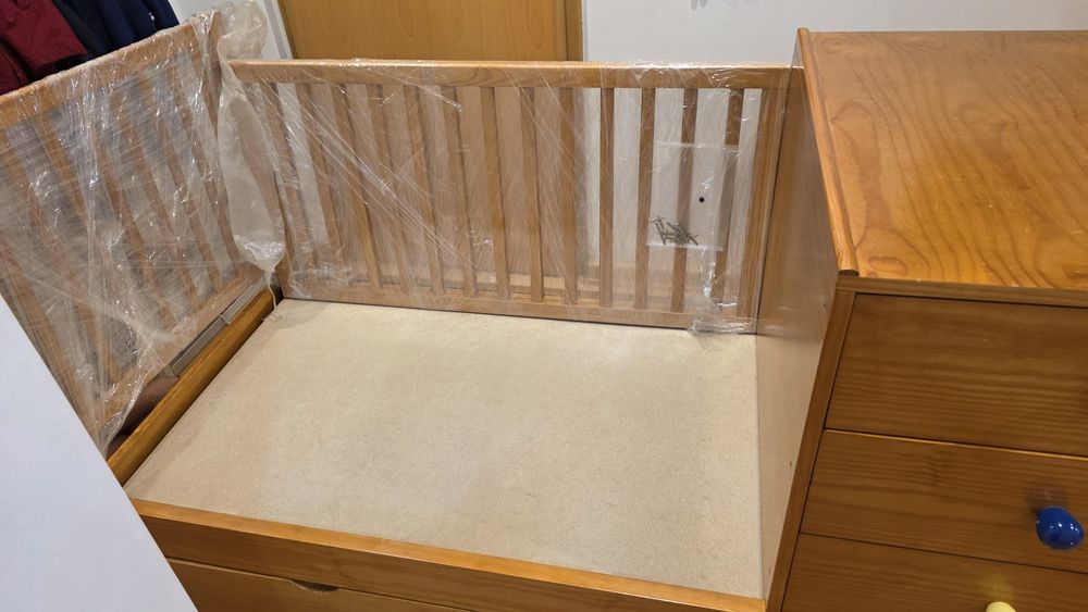 Cama evolutiva/berço/criança/adolescente