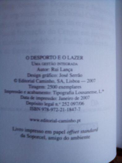 Desporto e Lazer