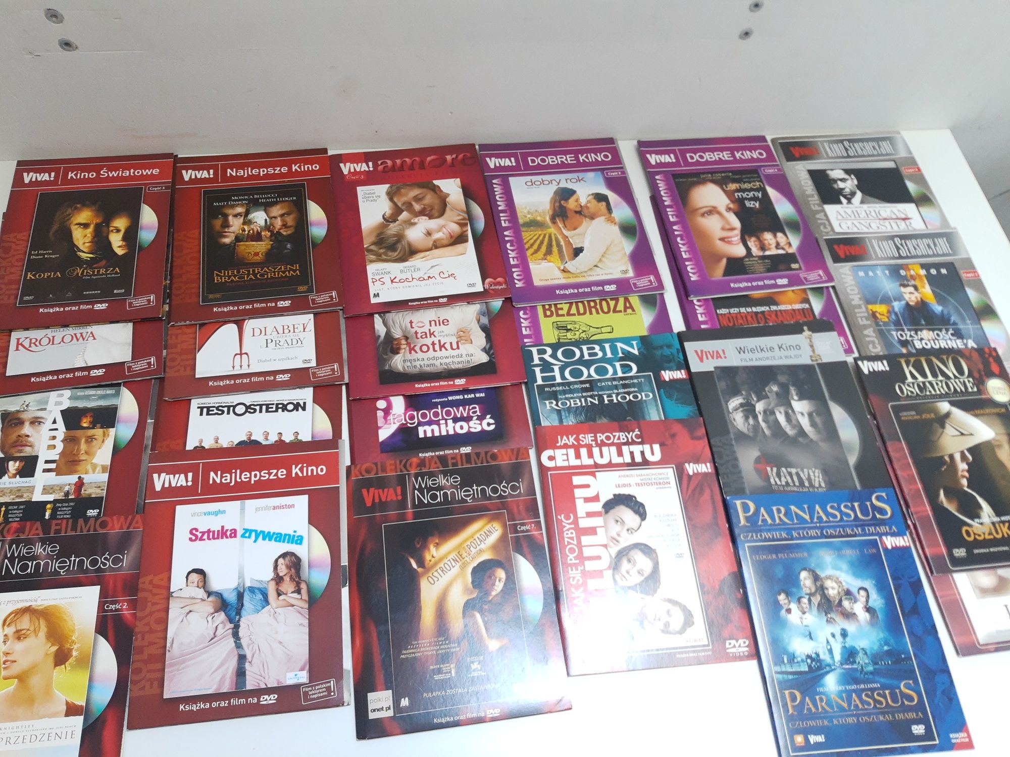 ** Zestaw filmów na DVD VIVA ** 45 płyt