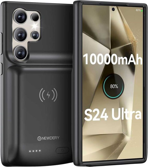 NEWDERY Obudowa baterii do Samsung S24 Ultra (10000 mAh)