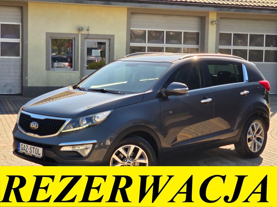 Kia Sportage Pdc 2xAlu LED Navi Kamera Skóra Podgrz Tempomat Serwis Oryginał Lakier